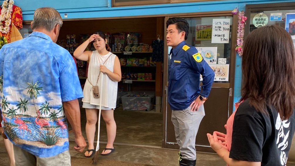 福岡市西区 能古島 豪雨被害視察及び要望対応