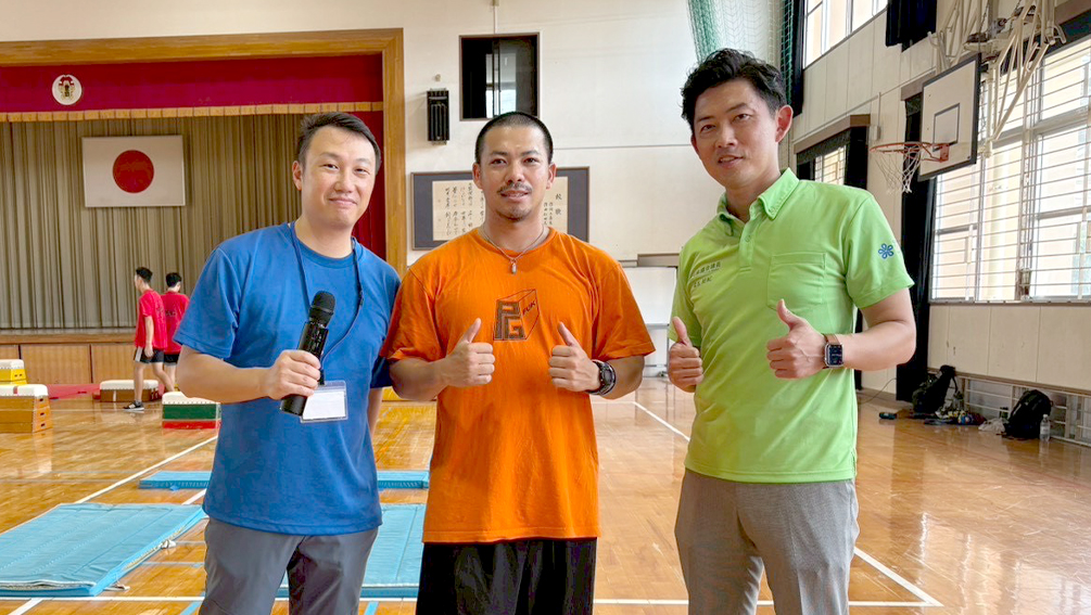 愛宕小学校 パルクール体験イベント